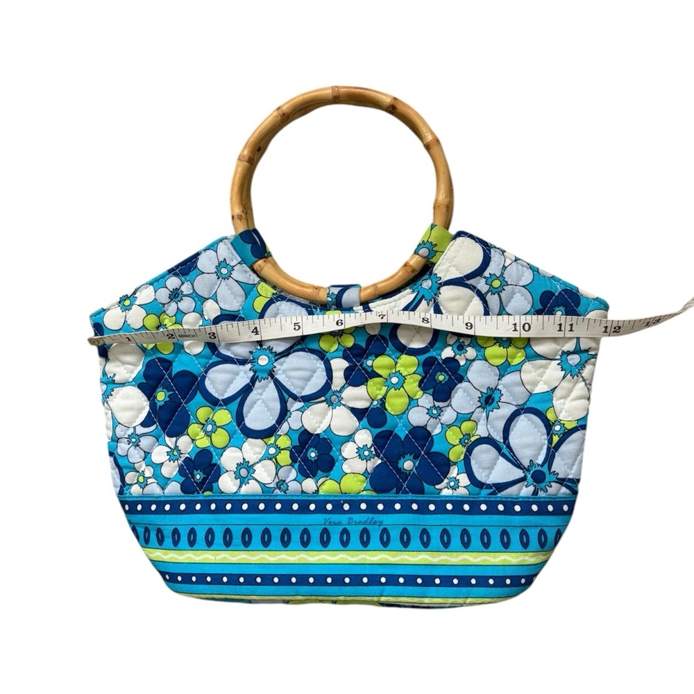 Vintage 90s Y2K Vera Bradley Floral Print Quilted Bag Boho Beach - Picture 4 of 9